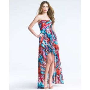 Aidan Mattox High/Low Gown