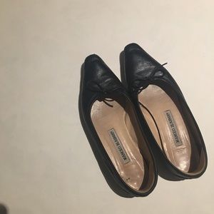 Manolo Blahnik Pointed Classic Flats
