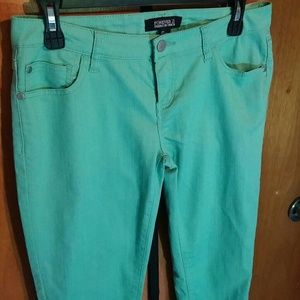(Unused)Mint jean. Forever 21 premium denim.