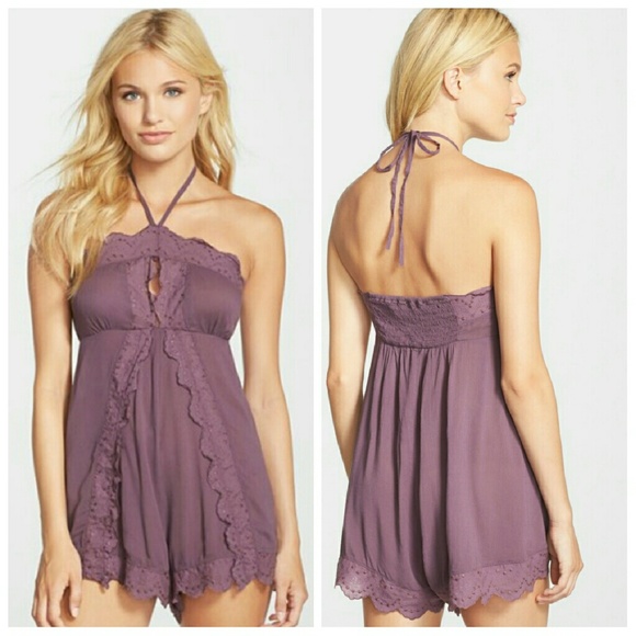 💰SOLD💰Free People Ruffle Romper - Picture 2 of 4