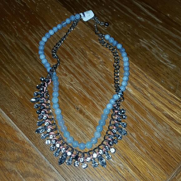 Double Strand Statement Necklace