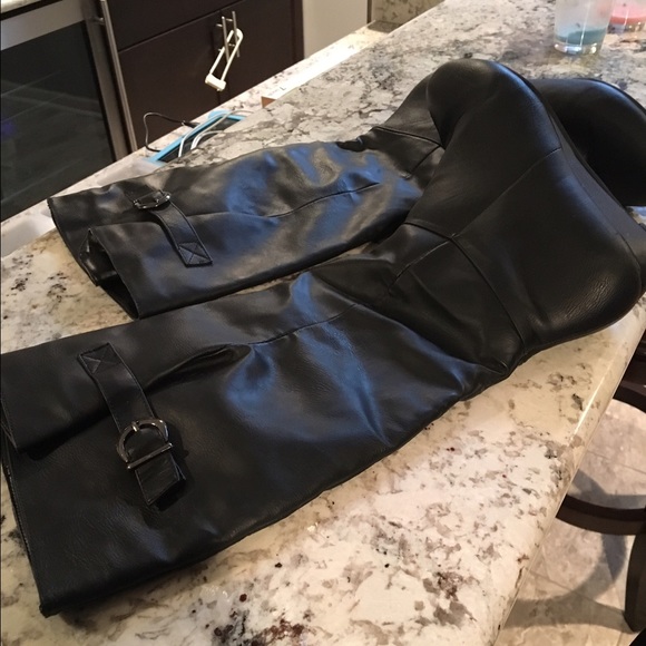 Black boots
