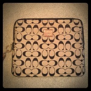 Coach iPad/ tablet case