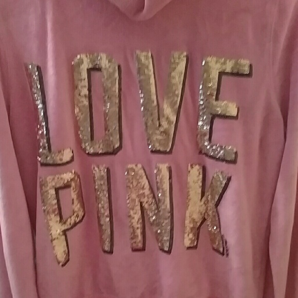 Bling Velour Zip-Up - Picture 2 of 2