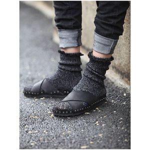 Free People gray sandals