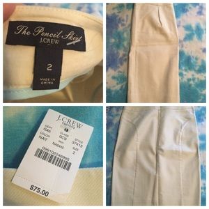 Jcrew "The Pencil Skirt" NWT