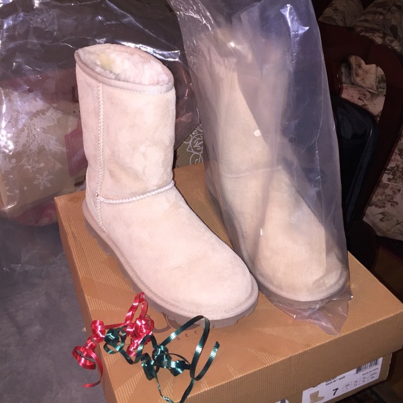 UGG Shoes - New Ugg Boots sand color size 7 short
