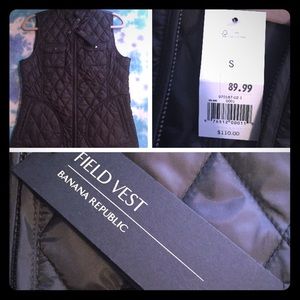 Brand New Banana Republic Field Vest