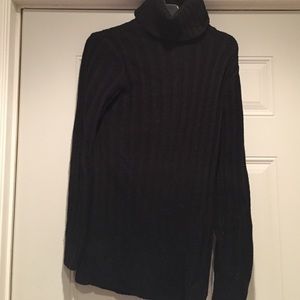 Long turtleneck sweater