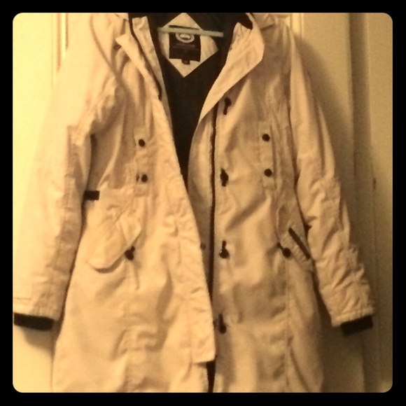 Canadian goose white trillium parka