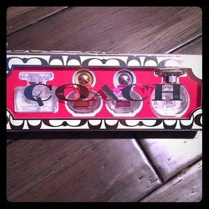 4 mini coach perfumes