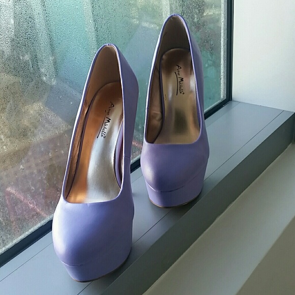 PURPLE-Lavender pumps