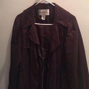 Chadwick's trench coat