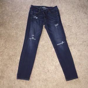 AE Super Stretch Denim Jeggings Size 12