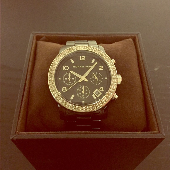 Ceramic Michael Kors women's watch