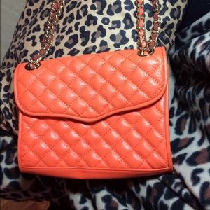 Orange Rebecca Minkoff purse