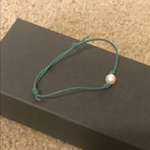 Turquoise Bracelet with Pearl