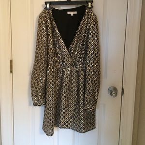 sequin cocktail dress