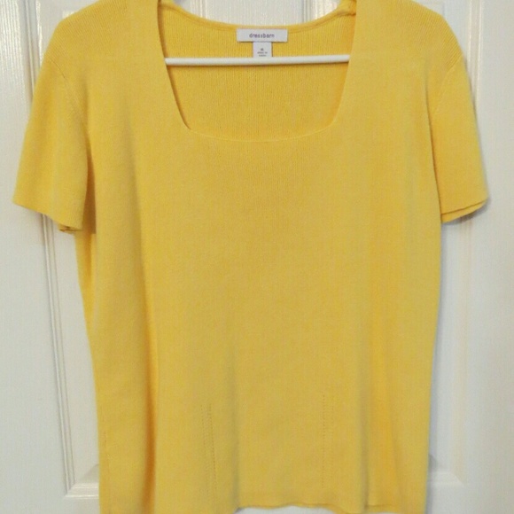 Never worn yellow sweater