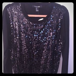 New with tags sequin top!