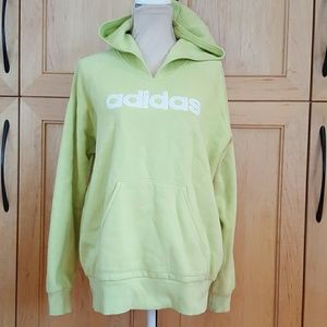 lime green adidas sweatshirt