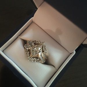 SOLD! Wedding ring set.