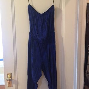Forever 21 strapless jumpsuit