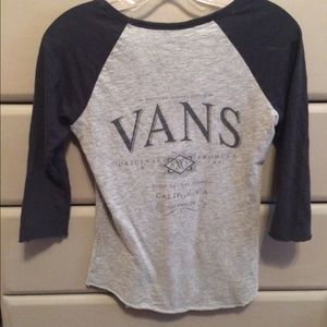 Vans 3/4 shirt