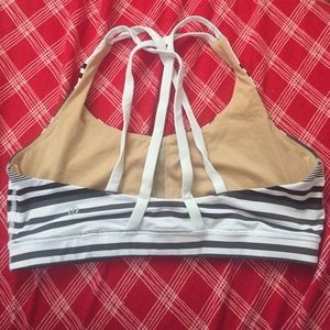 Lululemon Striped sports bra