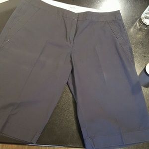 Navy Blue Dress Shorts