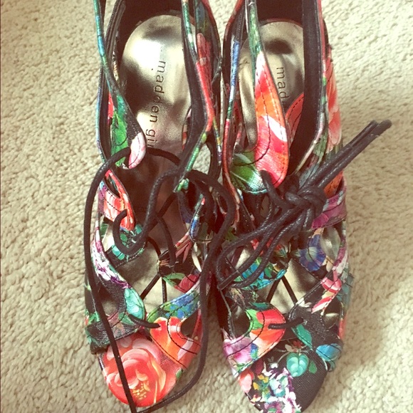 Floral Madden Girl heels.