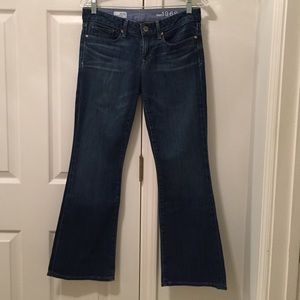Gap Dark Wash Sexy Boot Jeans