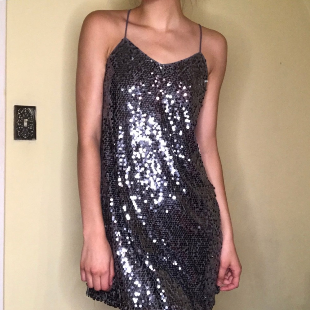 SOLD Express sequin dress