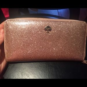 Kate spade glitter wallet