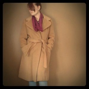 Vintage 1950's Hahne's wool coat