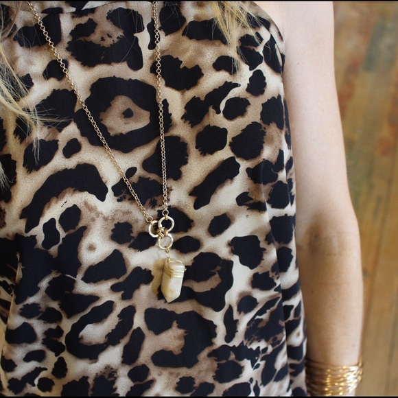 Leopard print sleeveless dress - Picture 4 of 4