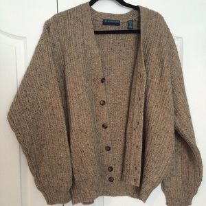 Vintage brown cardigan