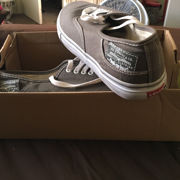 Levi Strauss canvas shoes