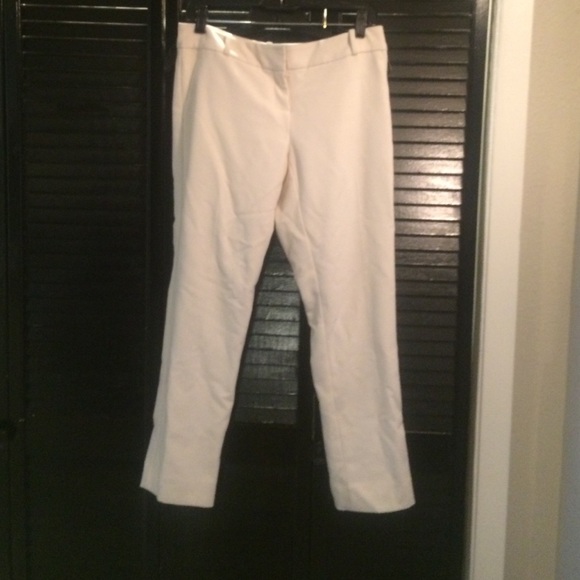 White pencil pants