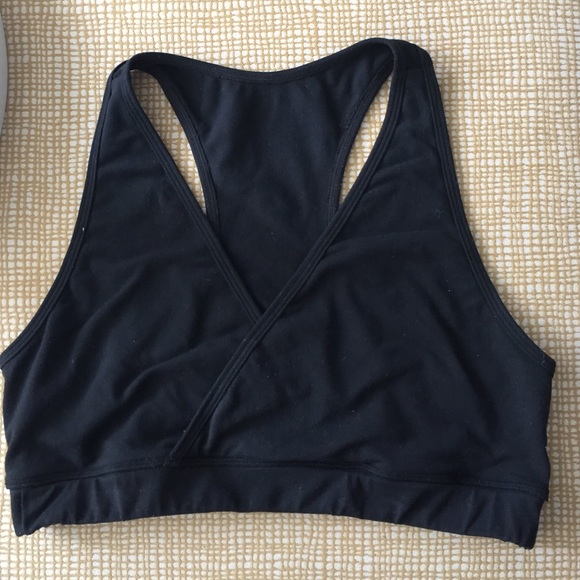 Lulu lemon Black sz 10 Sports Bra
