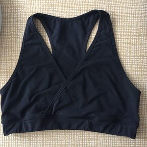 Lulu lemon Black sz 10 Sports Bra