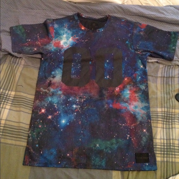 Galaxy shirt.