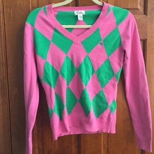 Lilly Argyle Cardigan