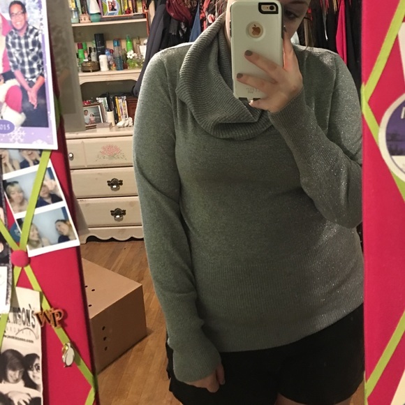 Cowl-Neck Apt. 9 Sparkly Sweater