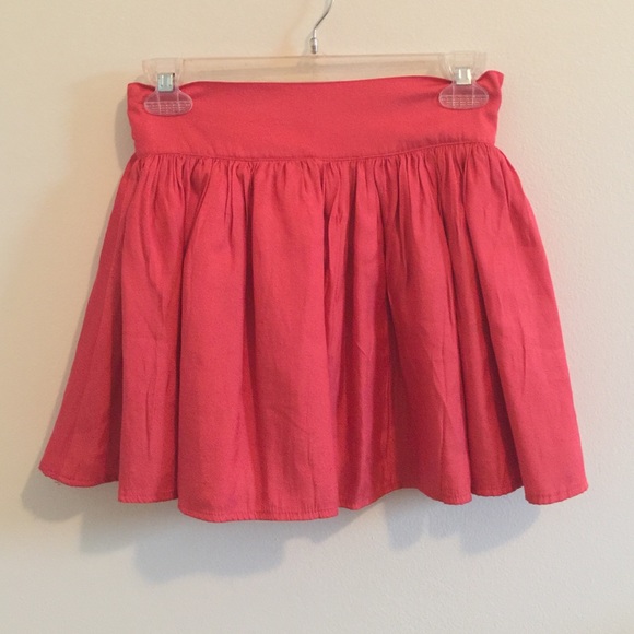 Forever 21 Cute Coral Skirt- Size Small