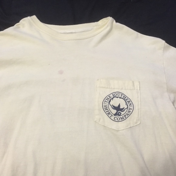 Yellow Long sleeve SSCO tee shirt size M