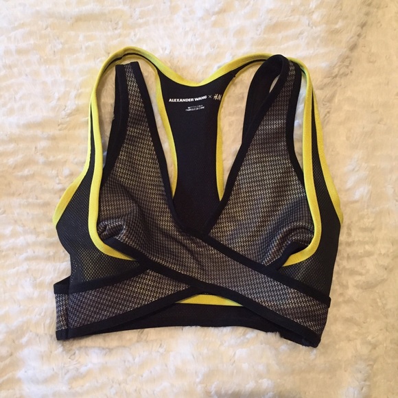 Alexander Wang H&M sports bra.