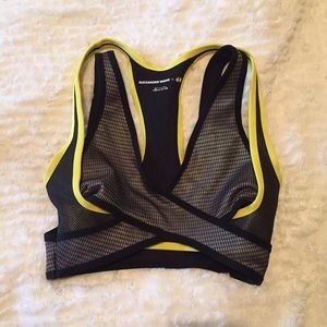 Alexander Wang H&M sports bra.
