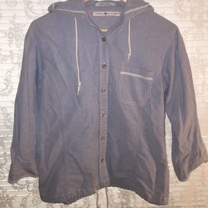 TOMMY HILFIGER Jean button down shirt