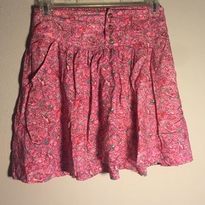 AEO floral skirt